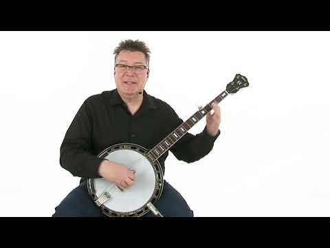 Bluegrass Banjo Backup - C Licks for Rolling Backup - Demonstration - Ned Luberecki