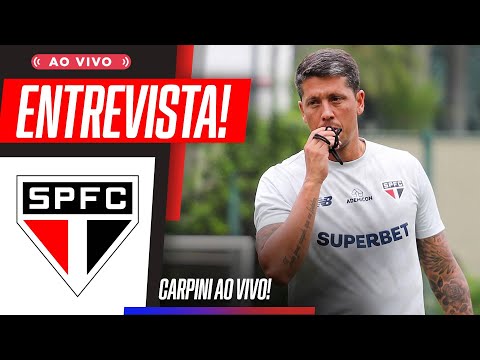 CARPINI AO VIVO: ENTREVISTA AO VIVO APÓS SÃO PAULO 1 X 2 FORTALEZA