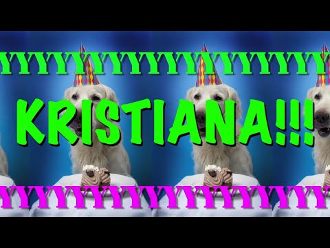 HAPPY BIRTHDAY KRISTIANA! - EPIC Happy Birthday Song