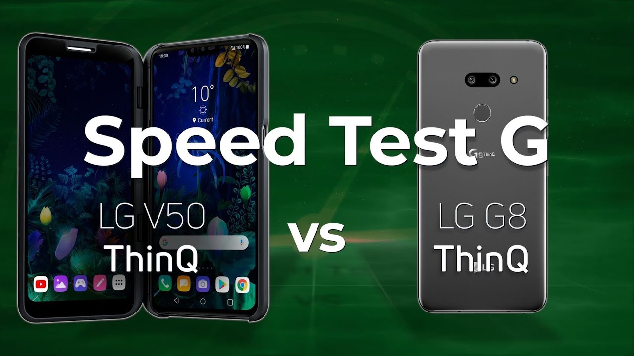 LG V50 Dual Screen vs LG G8