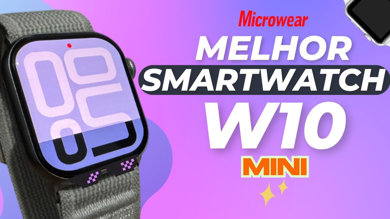 Assistir no YouTube: Smartwatch W10 PRO Mini 41mm, Pulso feminino, Unboxing e review COMPLETO - Gustavo Tech