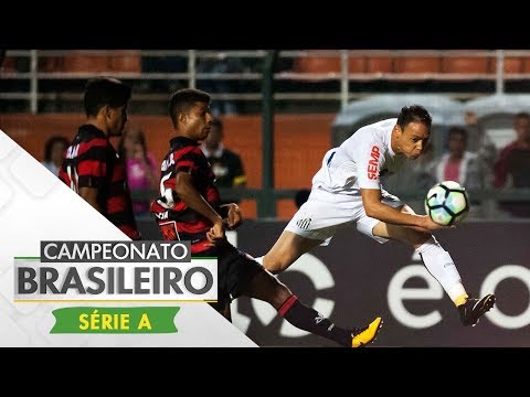 Melhores momentos - Santos 2 x 2 Vitória - Campeonato Brasileiro (16/10/2017)