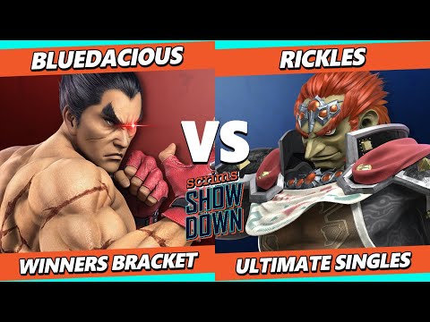 Scrims Showdown 77 - Bluedacious (Kazuya) Vs. Rickles (Ganondorf) Smash Ultimate - SSBU