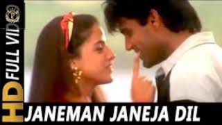 Download lagu Janeman Janeja Dil Ne Di | Kumar Sanu, Lata Mangeshkar | Vishwasghaat 1996 Songs | Sunil Shetty mp3