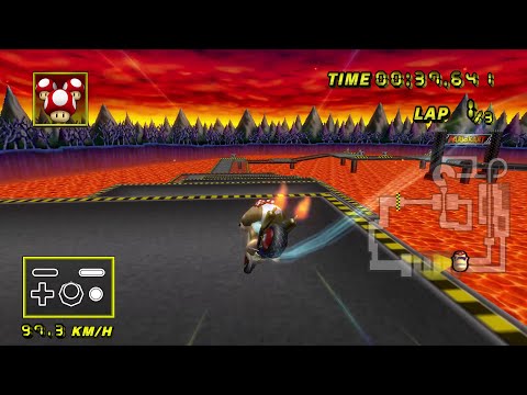 【CTGP WR】 DS Bowser Castle - 2:34.711 - Ice