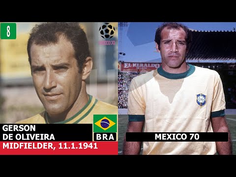 Gerson - Brazil Squad Mexico 70 RS309