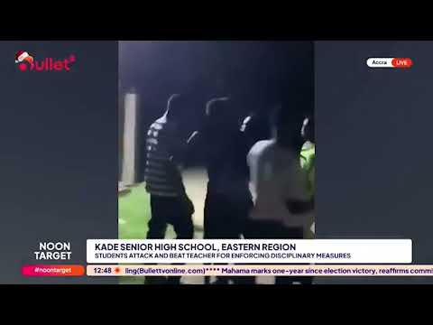 kade senior high school,eastern regionKade SHS Students Attack Teacher Over Strict Discipline