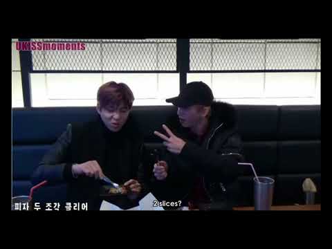 [ENG SUB] 180227 Jun likes pizza more than chicken | U-KISS Kiseop & Soohyun