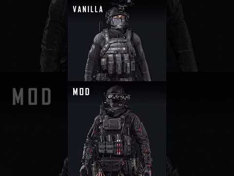 Konni in Ghost recon breakpoint Vanilla vs Mod