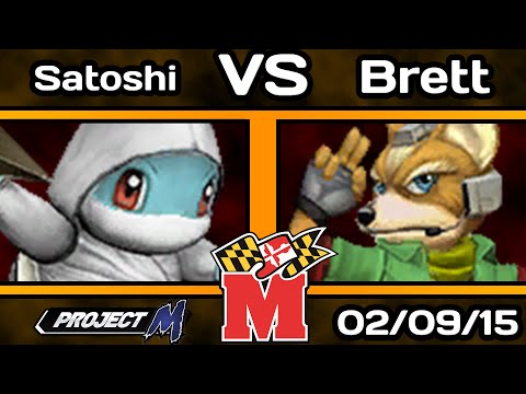 Project Mondays - Satoshi (Squirtle, Fox) vs Brett (Fox, Marth) Winners R1