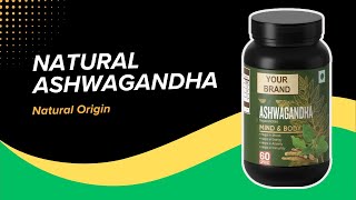 Natural Ashwagandha by Abha | Pure Herbal Power for Stress, Strength & Vitality