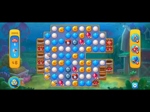 Fishdom Easy Level 10848 (with ingame lightninb booster) @choraelmin