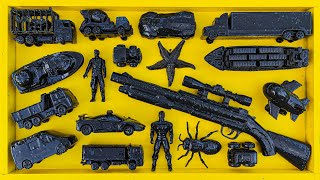 Download lagu Mencuci mainan, Mainan berlumpur, Menemukan mainan, Truk molen, Truk pasir, Truk tangki, Tank baja mp3