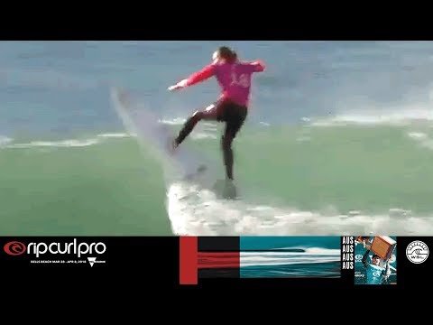 Moore vs. Erickson vs. Macaulay - Round One, Heat 1 - Rip Curl Women's Pro Bells Beach 2018