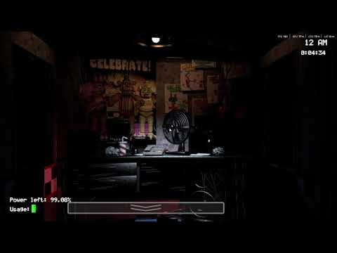 fnaf in real time: 6 hour mode phone call.