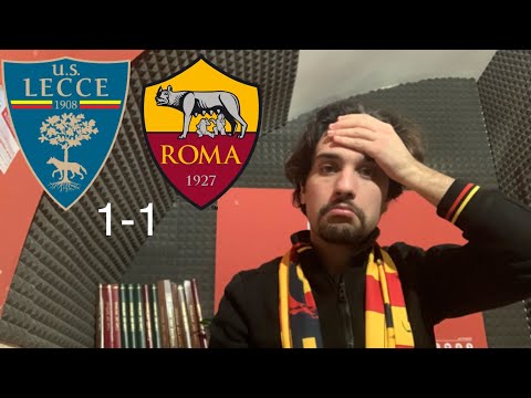 LECCE-ROMA 1-1 : FACCIAMO UNA STATUA A FALCONE!❤️💛OTTIMO PAREGGIO