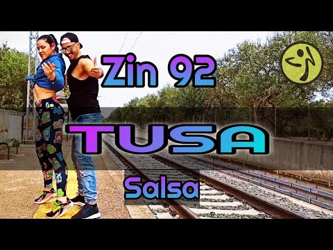 Zin 92 - Tusa - Salsa - Susan Prieto - Zumba Choreo