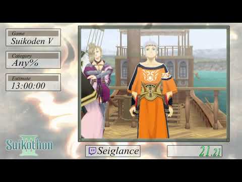 Suikothon III - Suikoden V (Any%) by Seiglance (Part 1)