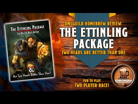 2 Player D&D Race - The Ettinling Package - Dungeons & Dragons 5e