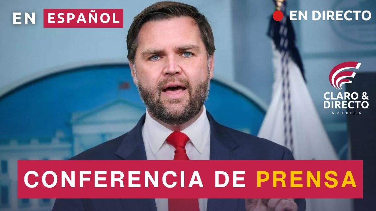 EN ESPAÑOL: CONFERENCIA DESDE LA SALA DE PRENSA VICE-PRESIDENTE JD VANCE