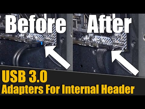 USB 3.0 Motherboard Header Adapter