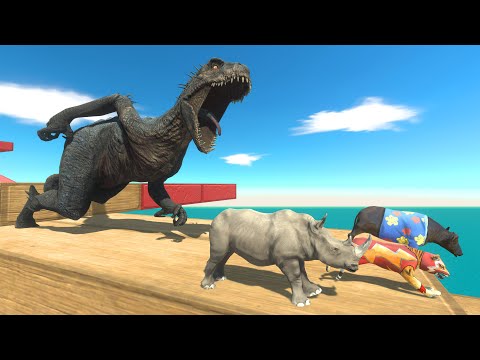 New Scorpios Rex Challenge – Survive the Deadly Bridge of Traps | ARBS