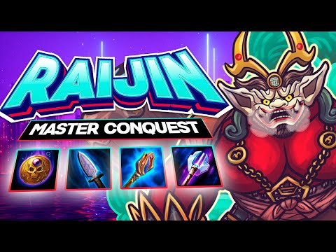 RAIJIN MID - DIOS SUPER INFRAVALORADO - SMITE Master Conquest