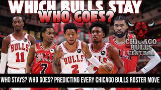 Who Stays? Who Goes? Predicting EVERY Chicago Bulls Roster Move 👀🐂