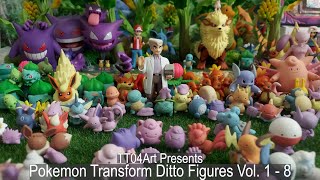 Pokemon Transform Ditto Figures Vol. 1-8 (Pokemon Center Japan) #Pokemon25