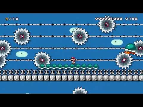 Skyway to Shell | My first level | Super Mario Maker 2 Levels (QSY-YCL-VBG)