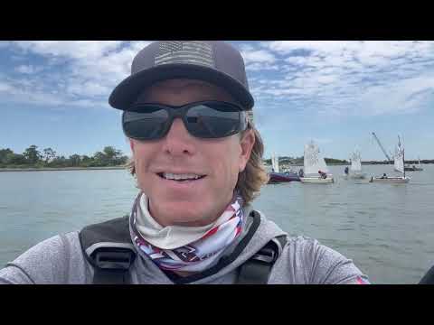 Opti Green Fleet Sailing Tips from Coach Steve Hunt | 2023 Opti Nationals Training
