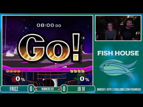 Fish House 2 SSBM - JB IV (Ice Climbers) Vs. Bobby Frizz (Fox) Winners Semis