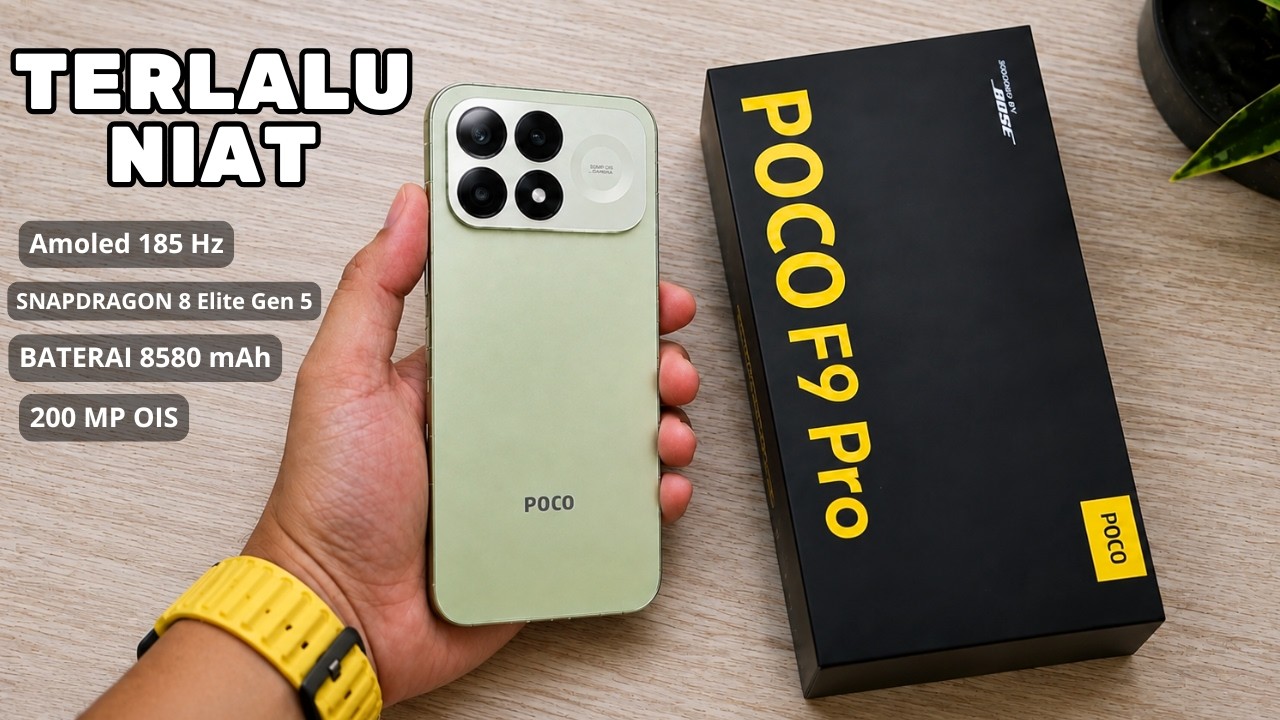 INI SIH TERLALU GILA‼️POCO F9 PRO GAK NYANGKA SEBAGUS INI