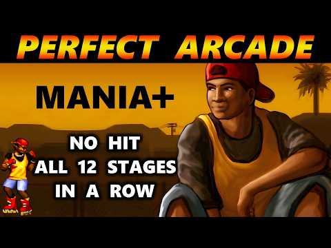 Streets of Rage 4 PERFECT ARCADE NO HIT ALL 12 STAGES IN A ROW Mania+ Skate SoR3
