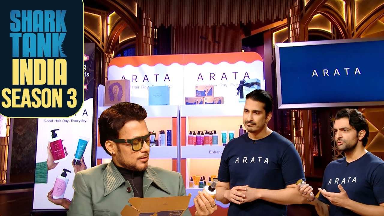 Arata on Shark Tank — the pitch