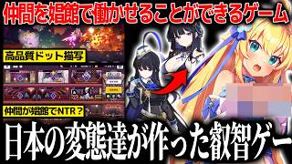 開発者「僕の癖はハード」→仲間を娼館で働かせて稼がせるとんでもないシステムの新作を作り上げてしまう..DMM史上最も注目されている新作は外の世界で通用するのか【ドットアビス】