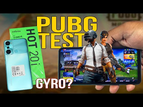 Infinix Hot 20i Pubg Test | GYRO" Graphics | Screen Recording | Heat Test|  Hot 20i Gaming Review ⚡️