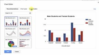 Create a Double Bar Graph with Google Sheets