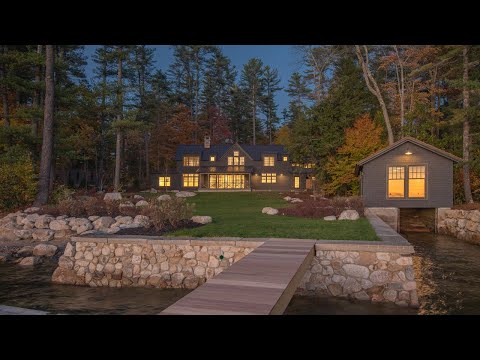 Newly Built Sebago Lake Estate | Raymond Maine Home for Sale