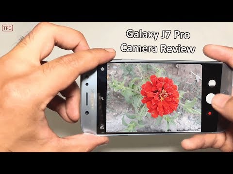 Samsung Galaxy J7 Pro 2017 Camera Review (4k) Video