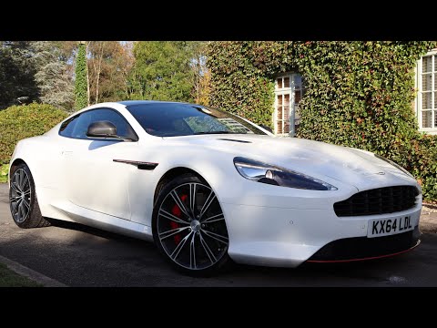 Carbon White! | 2014 Aston Martin DB9 5.9 V12 Carbon Edition Coupé | (Exhaust, Test Drive & Review)