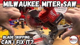Milwaukee M18 Miter Saw Intermittent Start / Blade Skipping Repair