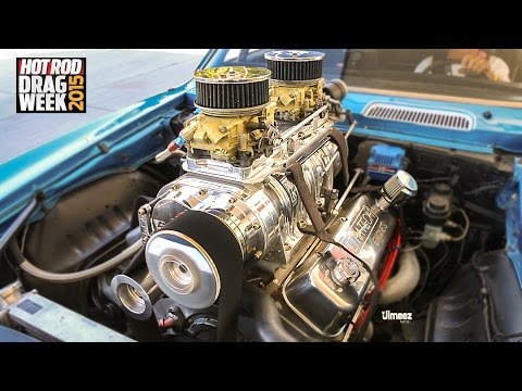 BAD BLOWN BBC! '69 CAMARO! 10 SEC STREET LEGAL! '15 HOT ROD DRAG WEEK! CORDOVA RACEWAY!