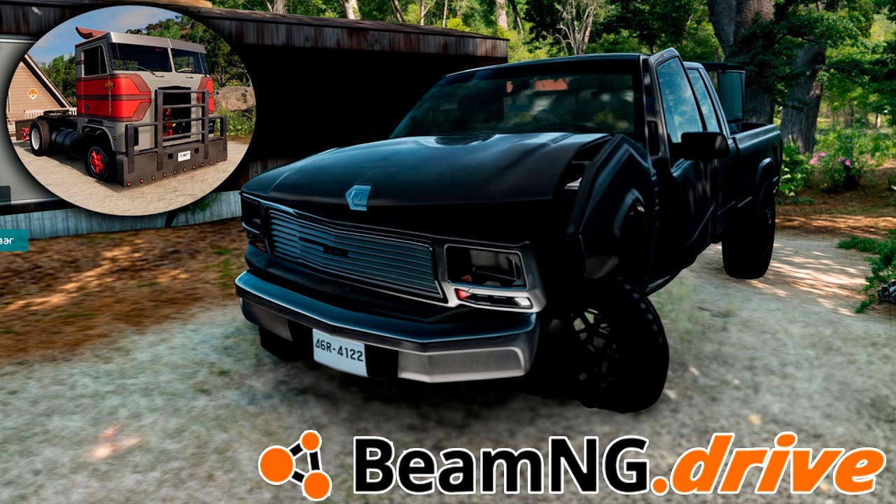 SOFRI UM ACIDENTE E SOBROU DINHEIRO SÓ PRA UM CAMINHÃO VELHO - BeamNG RLS #5