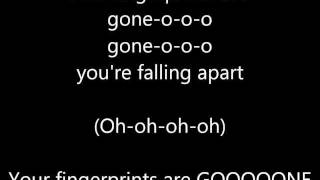 Eric Saade - Fingerprints W/ Lyrics On Screen