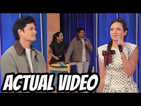 UNSEEN FOOTAGE ni Dingdong Dantes at Karylle Yuzon NAGKA-ILANGAN sa It's Showtime