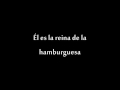 Placebo Burger Queen  ( sub. español )