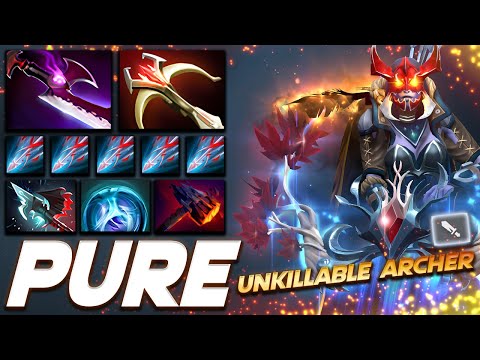 Pure Drow Ranger Unkillable Legolas - Dota 2 Pro Gameplay [Watch & Learn]