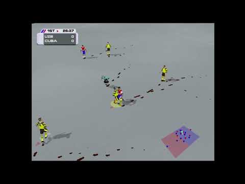 Actua Soccer 3 running on Voodoo 2 SLI