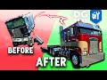 Building A Kenworth K100 Semi Truck In 10 MINUTES